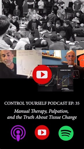 Dr. Andreo Spina | 🎙️ CONTROL YOURSELF PODCAST Ep. 35 - Manual Therapy, Palpation, and the Truth About Tissue Change 🎧 In this episode of The Control... | Instagram
