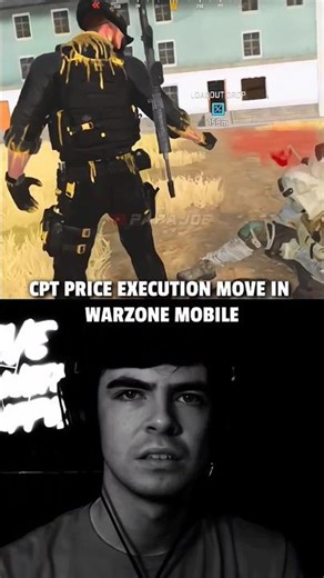 Cpt Price Execution Move in COD Mobile vs Warzone Mobile...💀