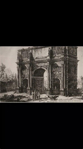 Breathing Ruins: Piranesi's Eternal Rome#AnimatedRome #RomeRuins#RomeHistory #ArtRevived #DigitalArt