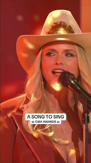 “A Song to Sing” at #CMAawards with Chris Stapleton 🤠✨🪩