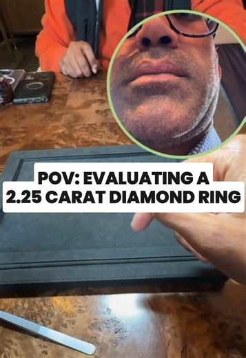 Let's evaluate this gorgeous diamond ring. Have a piece of jewelry you want me to check out? DM me or Email me at praveen@milestonesfinejewelry.com #jewelry #asmr #diamonds #milestonesfinejewelry