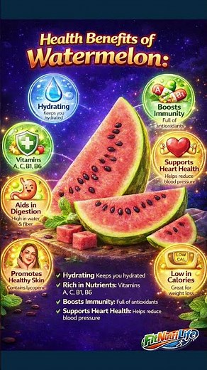 🔥 Eat Watermelon Daily? See What Happens to Your Body! 🍉 #healthylifestyle