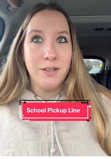 Cute School Pickup Line Idea from My Mom