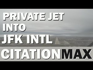 Flying a Private Jet into New York's Busiest Airport JFK // Cessna Citation M2