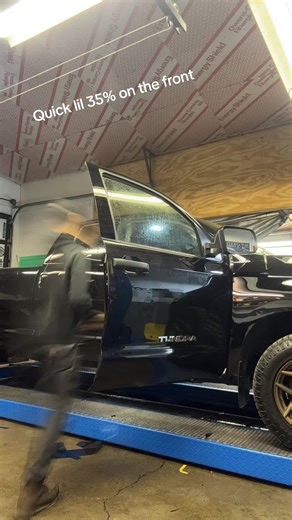 Quick lil 35% tint on the front 2 windows 🤝🏻