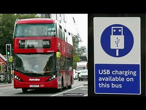 ADL/BYD Enviro400EV City Battery-Electric Double-Deck London Bus