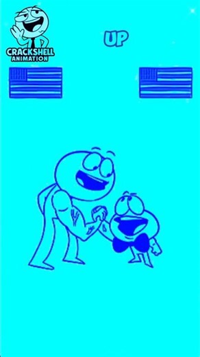 GREETINGS! 🤗 Animation Meme #memes #animation #shorts #cartoonimation #funny #crackshellanimation