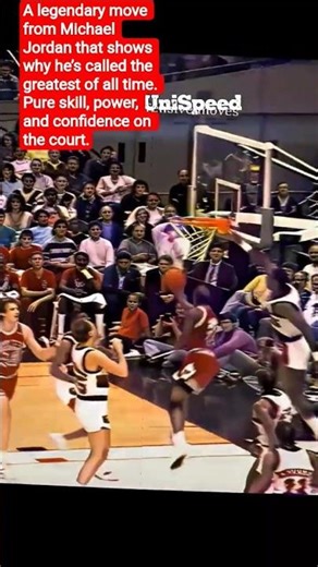 A legendary move from Michael Jordan that shows why he’s called the greatest of all time.