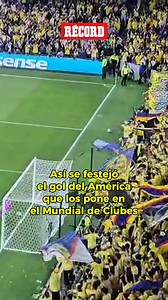 ¡GOL DE MUNDIAL! Así se gritó en Los Ángeles el gol de Brian Rodríguez ante el LAFC #ClubAmerica #LAFC | RÉCORD México