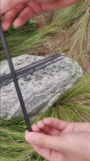 Fletched Carbon Arrows #archery #dodgebow #outdoors #sword