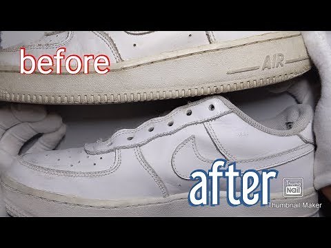 How To Clean Air Force 1