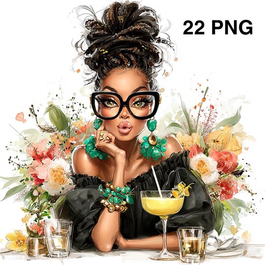 22 PNG Woman Coctail Clipart Cocktail Ladi Party Drinking Ladies Night Clipart Women With Coctail Glass Party Decor Digital Download - Etsy