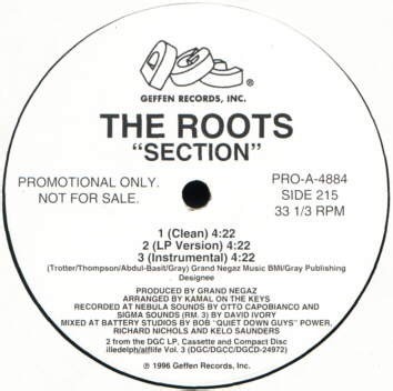 The Roots - Clones / Section