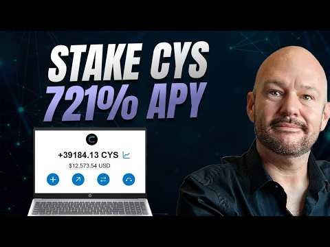 Cysic ($CYS) Staking Guide 🚀 How to Earn 721% APY on AAVE