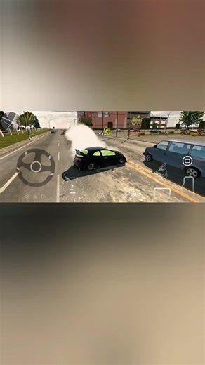 I Escaped a Serious Accident at the Last Moment #shorts #short #cpm #automobile #gaming
