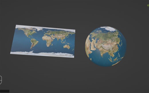 Blender基础建模-地球