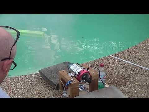 Spark T12 30kg thrust Jet Engine Test