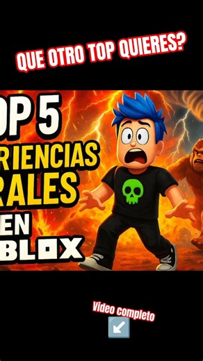 TERMINAMOS EL TOP #roblox #mejoresjuegos #viral #toproblox #niños #robloxshorts #robux #android