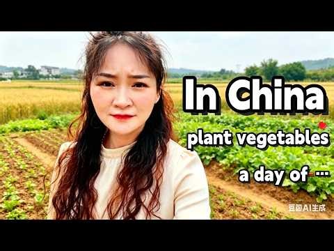 The real life in the countryside of China