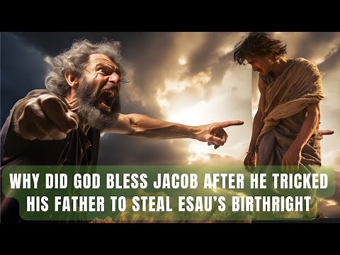 Why God Blessed Jacob After He Deceived Isaac to Steal Esau's Birthright |Bible Mystery Resolved