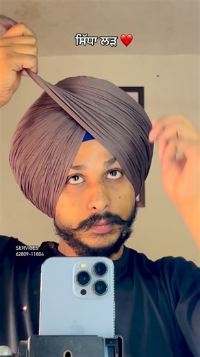 TURBANATOR🚩 on Instagram: "Turban tying skills🚩#sikh #khalsa#santjarnailsinghjikhalsabhindranwale"