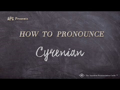 How to Pronounce Cyrenian (Real Life Examples!)