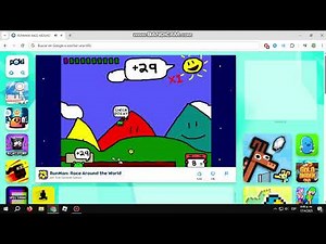 Jugando un juego de poki 2 (la estrella que corre)