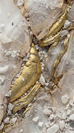 Incredible Natural Gold Found in Quartz – Rare Gold Discovery!