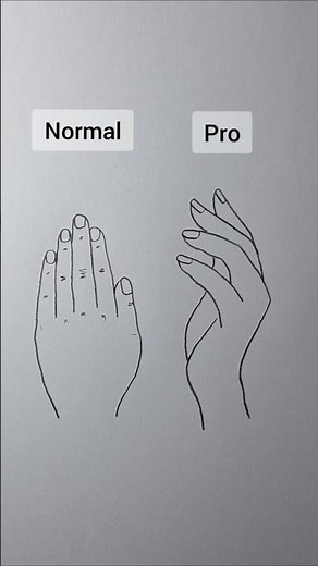 normal vs pro drawing toturial #shorts #shortsviral
