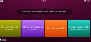 What takes over a cell's functions when a virus invades?... | Filo