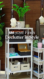 7.3K reactions · 123 shares | Organize your space with shelves and carts that keep your essentials within reach! ️ Choose from an array of sizes and options to suit your needs and keep clutter at bay, the easy way.✨ Shop this and other smart storage solutions at a store near you! For all things home, shop only at SM Home! | SM Home | Facebook
