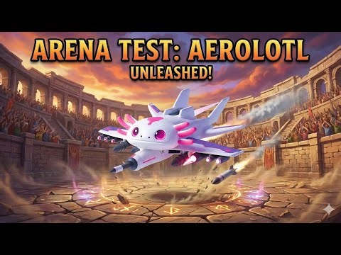 AEROLOTL TAKES FLIGHT! | Animash Gameplay - The King