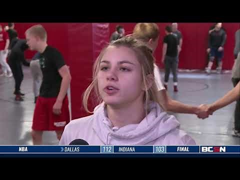 Sylvia Pierce Becomes Bedford's First Girls Wrestling State Champion