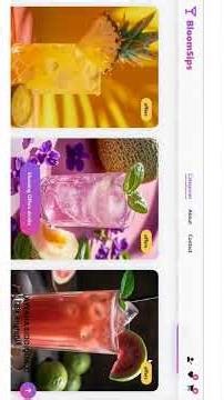 Bloomsip — Built with HTML, CSS & JavaScript | by Ayesha .C #Shorts #AspiraSys #webdevelopment