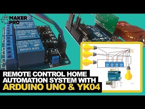 How to Build an RF Remote Control Home Automation System with YK04 and Arduino UNO