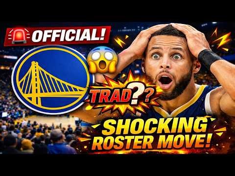 🚨 OFFICIAL! WARRIORS MAKE SURPRISING ROSTER DECISION THAT STUNS NBA FANS! 🏀