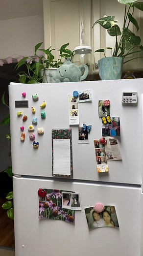 DIY Clay Fridge Magnets Tutorial