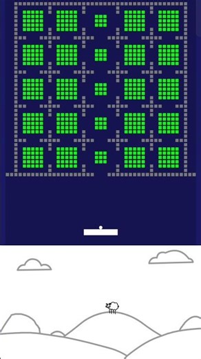 Brick Breaker Challenge 🧱🐑😂😂😂 #beepbeep #animation #bricks #memes