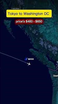 How Long is the Flight from Tokyo to Washington DC? (You'll Be Surprised!)