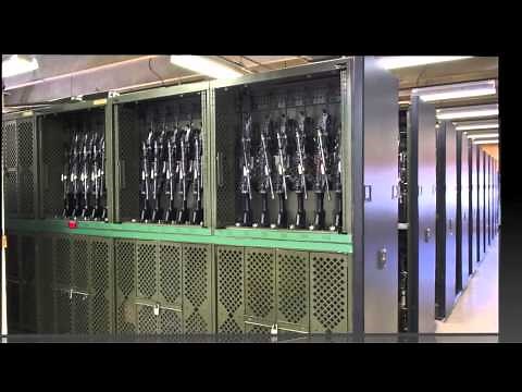 Spacesaver Weapons Rack Storage System Reigns Supreme