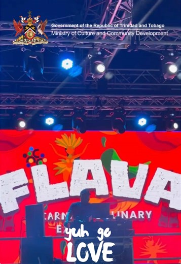 🎭🔥 Opening Night at Flava Food Village 🍽️✨ Opening night brought the energy! From live performances and traditional Carnival characters to remarks from the Honourable Michelle Benjamin, Minister of Culture and Community Development, Flava Food Village came alive at the Queen’s Park Savannah. Set against the rhythm, colour and creativity of Carnival, the night also showcased the diverse flavours that make Trinidad and Tobago’s food culture truly special. 🌶️🎶 The Flava Food Village is open da