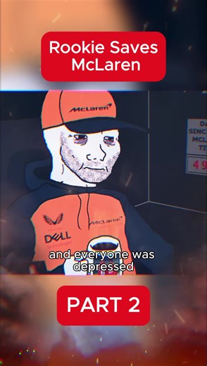 Rookie Saves McLaren #fyp #foryoupage #viralvideo #driver61 #f1