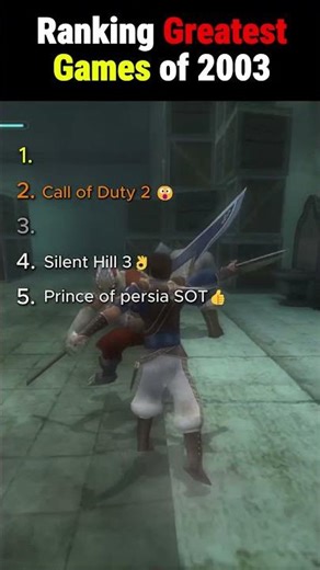 Ranking Greatest Games of 2003 🧓#gaming #ranking #top5