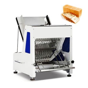 [Hot Item] Commercial Adjustable Small Size Electric Toast Bread Slicer Slicing Machine for Bakery