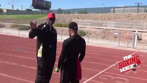 Shawn Porter looking faster than Usain Bolt