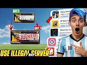 I Tried All Illegal Server In Free Fire! 😱