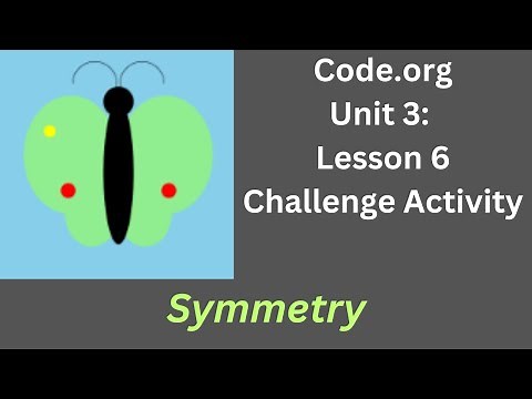 Code org Lesson 6 Challenge - Symmetry