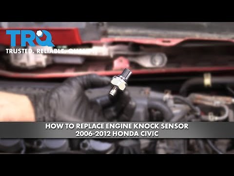 How To Replace Knock Sensor 2006-2012 Honda Civic