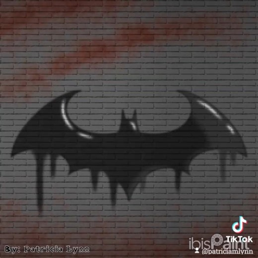 Arkham Knight Batman Logo (Time Lapse) #batmanarkhamknight