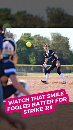 82 reactions | 漏 STRIKE THREE with a SMILE! This pitcher drops an absolutely filthy screwball and the batter never had a chance. ✔️ But the best part? That beautiful smile she gives afterward… that’s how you know she did her job.  Softball is skill. Softball is heart. Softball is JOY. And this pitch is all of that in one moment.  #reels #Softball #FastpitchSoftball #Screwball #SoftballPitcher | Todd Lester | Facebook